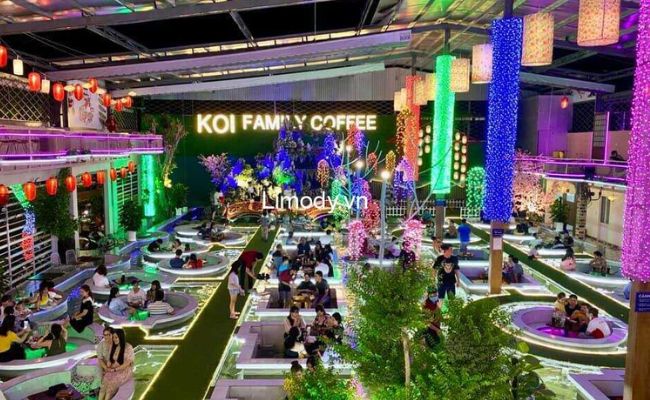 koi family coffee - cà phê cá koi