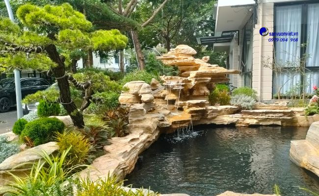 Kỹ thuật xây dựng hồ cá koi